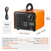 Bild in Galerie-Viewer laden, Amocart Ozone Generator 12000 36000 24000mg/h Ozone Machine Odor Remover High Capacity Commercial/Industrial Ozone Generator
