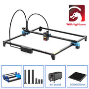 Charger l'image dans la visionneuse de galerie, Twotrees TTS-20 Max Metal 20W Laser Engraving Machine 600x600mm Laser Cutting Machine For Cutting MDF Acrylic cnc laser engraver
