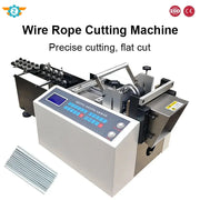 Load image into Gallery viewer, 0.1-2mm Automatic Metal Wire Straightening and Wire Rope Cutting Machine for Stainless Steel Copper Welding Wire Flat Cutter
