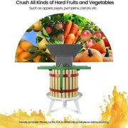 Load image into Gallery viewer, Grape and Wine Juicer, Professional Juice Extractor for Home Brewing, Stainless Steel Grape Press
