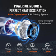 Charger l'image dans la visionneuse de galerie, Amocart 200-800kg Electric Hoist with Wired/Wireless Remote Control Lifting Crane Cable Hoist Winch for Boat Garage Elevator
