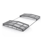 Any Size Custom Aluminum Telescopic Swimming Pool Cover Transparent Retractable Weatherproof Outdoor Backyard Garden Patio Shelt