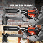 Bild in Galerie-Viewer laden, Amocart 3200W 750RPM Wet/Dry Diamond Core Drill Machine Concrete Drill Rig Stand Industrial Wet Electric Core Drilling Machine
