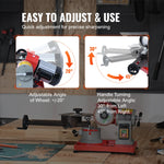 SucceBuy Circular Saw Blade Sharpener 370W Sharpening Machine 3600RPM Saw Blade 5Inch Wheel Rotary Mill Polisher Carbide Tipped