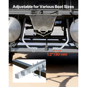 Bild in Galerie-Viewer laden, Amocart Boat Trailer Guides 2PCS High-Hardness Steel Trailer Guide-Ons Fits C-Channel Bunk-Style Pontoon Trailers/V-Hull Boats
