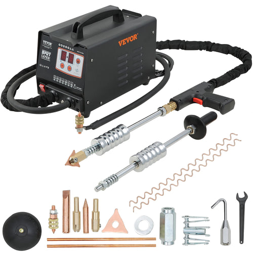 Amocart Stud Welder Dent Repair Kit 3000W 110V Spot Welder Dent Puller 7 Models Spot Welding Machine for Car Body Dent Repair