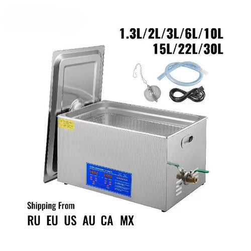 Amocart 1.3L 2L 3L 6L 10L 15L 22L 30L Ultrasonic Cleaner Lave-Dishes Portable Washing Machine Ultrasound Home Clean Appliances
