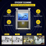【Premium】Amocart 2L 3L 6L 10L 15L Upgraded Ultrasonic Cleaner Lave-Dishes Port le Washing  hine Diswasher   Home Appliances