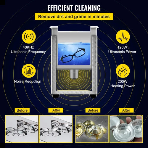 【Premium】Amocart 2L 3L 6L 10L 15L Upgraded Ultrasonic Cleaner Lave-Dishes Port le Washing  hine Diswasher   Home Appliances