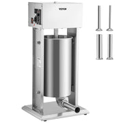 Bild in Galerie-Viewer laden, Amocart 10L/15L Electric Sausage Stuffer Stainless Steel Making Sausage Machine Commercial Grade with 4 Filling Funnel for Home
