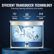 Charger l'image dans la visionneuse de galerie, Amocart 1.3L 2L 3L 6L 10L 15L 22L 30L Ultrasonic Cleaner Lave-Dishes Portable Heated Washing Machine Ultrasound Home Appliances
