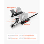SucceBuy Multi-Grind Sharpening System Vari-Grind Pro Sharpening Jig Kit–with Platform Long Support Arm for Chisels Woodturning
