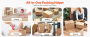 Load image into Gallery viewer, SucceBuy 6/24 Rolls 7.6CM 70M High Viscosity Clear Adhesive Tape Transparent Packaging Tape for Office Wrapping Express Packing
