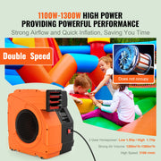 Load image into Gallery viewer, Amocart Inflatable Blower Bounce House Pump Commercial Inflatables Castle Electric Fan Waterslides Tested to UL Standards
