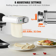 Bild in Galerie-Viewer laden, Amocart Pasta Attachment for KitchenAid Stand Mixer 3-IN-1 Stainless Steel Pasta Roller Cutter Set Including Pasta Sheet Roller
