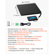 Load image into Gallery viewer, Amocart 440lbs/200kg Digital Postal Scale 0.35oz/3.5oz Dual Accuracy Weight Scale with Hold/Tare Function for Packages Postage

