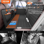 Amocart Back Seat Extender Dog Car Seat Cover for Back Seat Bed with Mesh Window and Storage Pocket Supports 350lbs Dog Hammock