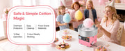 Charger l'image dans la visionneuse de galerie, Amocart Cotton Candy Machine Commercial 1000W Electric Candy Floss Maker Easy Use with 15 inch Stainless Steel Bowl
