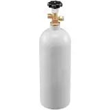 5 Lbs CO2 Tank Aluminum Gas Cylinder Brand New CO2 Cylinder with Gray Spray Coating CO2 Tank with CGA320 Valve