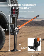 Amocart Farm Jack, 33-60 inch Utility High Lift Farm Jack, Off Road Utility Jacks, Heavy-Duty Lift Jacks for Tractor Truck SUV