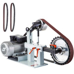 Gold seller Amocart 1.5KW meuleuse à bande 2x82 pouces vitesse Variable/constante 3 modes ponceuse à bande électrique pour outi
