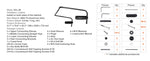 Amocart Hot Tub Cover Lift Spa Cover Lift Height 31.5"-41.3" Width 57"-92.5" Adjustable Installed Underneath Both Side Suitable