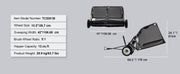Charger l'image dans la visionneuse de galerie, Amocart Large Lawn Sweeper, Tow Behind Design with Dump Rope for Easy Emptying
