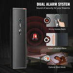 Amocart 3-8 Rifles Gun Safe with Digital Lock Gun Storage Cabinet Removable Shelf for Home Long Guns & Pistols
