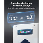 Amocart Step Down/Up Voltage Converter 2000VA/3000VA 220V to 110V / 110V to 220V Power Transformer & Outlets USB Output Display