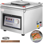 Amocart DZ-260C Chamber Vacuum Sealer Kitchen Food Packing Sealing Machine 110V Packaging for Food Saver Home Commercial Using