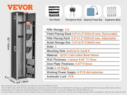 Load image into Gallery viewer, SucceBuy 3-8 Rifles Gun Safe w/ Digital Keypad &amp; Lock Gun Storage Cabinet with Removable Storage Shelf for Home Long Gun Pistols
