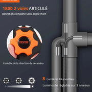 Bild in Galerie-Viewer laden, Amocart Two-Way Articulating Borescope Inspection Camera with 0.25" Lens 5" IPS HD Screen for Wall Automotive Engine Inspection
