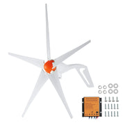 Charger l'image dans la visionneuse de galerie, Amocart Wind Turbine Generator 12V 500W/800W Wind Turbine Kit Wind Power Generator with MPPT Controller Suitable for Home Farm
