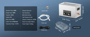Charger l'image dans la visionneuse de galerie, Amocart 2/3/6/10/15/30L Ultrasonic Cleaner with Heater Timer for Lab Tools Metal Parts Carburetor Brass Auto Parts Engine Parts
