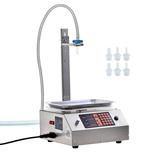 Amocart 30-15000g Liquid Filling Machine Automatic Bottle Water Filler with Diaphragm Pump Digital Control for Wine Beverage