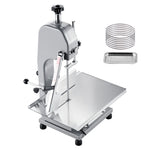 SucceBuy Commercial Electric Meat Bandsaw Bone Sawing Machine 7 Extra Replacement Blades for Cutting Bone Frozen Meat Pork Beef