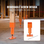 SucceBuy 24700 lbs Screw Jack Post 13.2"-18.7" Adjustable Shore Jack Temporary House Floor Jack Pole for Home Leveling Lifting