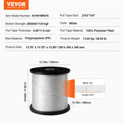 Bild in Galerie-Viewer laden, Amocart Polyester Pull Tape Mule Flat Rope Printed Webbing Cable Pulling Tape for Packaging Gardening Electrical Conduit Work
