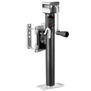 Bild in Galerie-Viewer laden, Amocart 2500Lbs Trailer Jack Swivel Bolt-on Trailer Jack with Ergonomic Handle 15in Vertical Travel for RV Yacht Trailers
