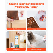Load image into Gallery viewer, SucceBuy 6/24 Rolls 7.6CM 70M High Viscosity Clear Adhesive Tape Transparent Packaging Tape for Office Wrapping Express Packing
