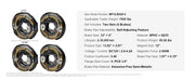 Bild in Galerie-Viewer laden, Amocart Trailer Hub Drum Kits Self-Adjusting Trailer Brake Assembly 7000 lbs Axle Backing Plates for Brake System Part Replace
