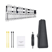Charger l'image dans la visionneuse de galerie, Amocart 32 Note Glockenspiel Xylophone Bell Kit Percussion Instrument with Mallets Drum Sticks Carrying Bag for Adults Students
