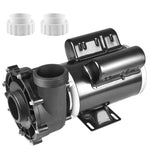 Amocart 2 Speed SPA Pump 48/56-Frame AC110-120V SPA Pump 1.5HP/3HP/4HP High Speed 2'' Port 90° Rotational Interface for Hot Tub