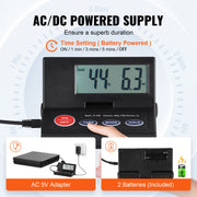 Load image into Gallery viewer, Amocart 110 lbs Digital Postal Shipping Scale with Timer 90° Foldable LCD Screen AC/DC Powered Package Scale for Laggage Home
