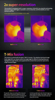 Load image into Gallery viewer, UNI-T UTI260B UTI260A Thermal Imaging Camera 256X192 Pixels Thermal Imager UTI260B+ PCB Circuit Floor Heating Tube Testing
