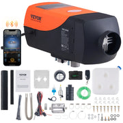 Charger l'image dans la visionneuse de galerie, Amocart 2/5/8KW Car Heater Diesel Air Heater 12V With Low Noise Remote Control Truck Boat Bus Trailer Air Diesel Parking Heater
