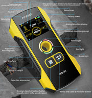 Load image into Gallery viewer, FNIRSI WD-01 WD-02 Metal Detector Wall Scanner with Newly Designed Positioning Hole for AC Live Cable Wires Metal Wood Stud Find
