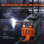Amocart Stick Welder 140A/160A/200A ARC/Lift TIG 2-IN-1 Welding Machine w/ IGBT Inverter Portable MMA Welder Machine Hot Start