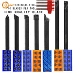High Hardness Milling Tool Holder Quick Cutting Efficiency Lathe Arbor with Insert and Wrench Lathe Turning Tool Holder