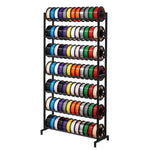 SucceBuy 3D Printer Filament Storage Rack 7Tier Heavy Duty Storage Shelves for 3D Printing Filaments Filament Spool Holders Rack